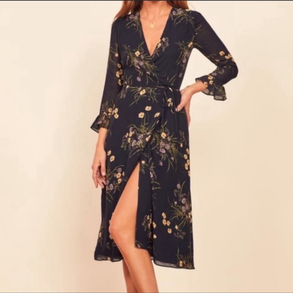 reformation mulberry dress